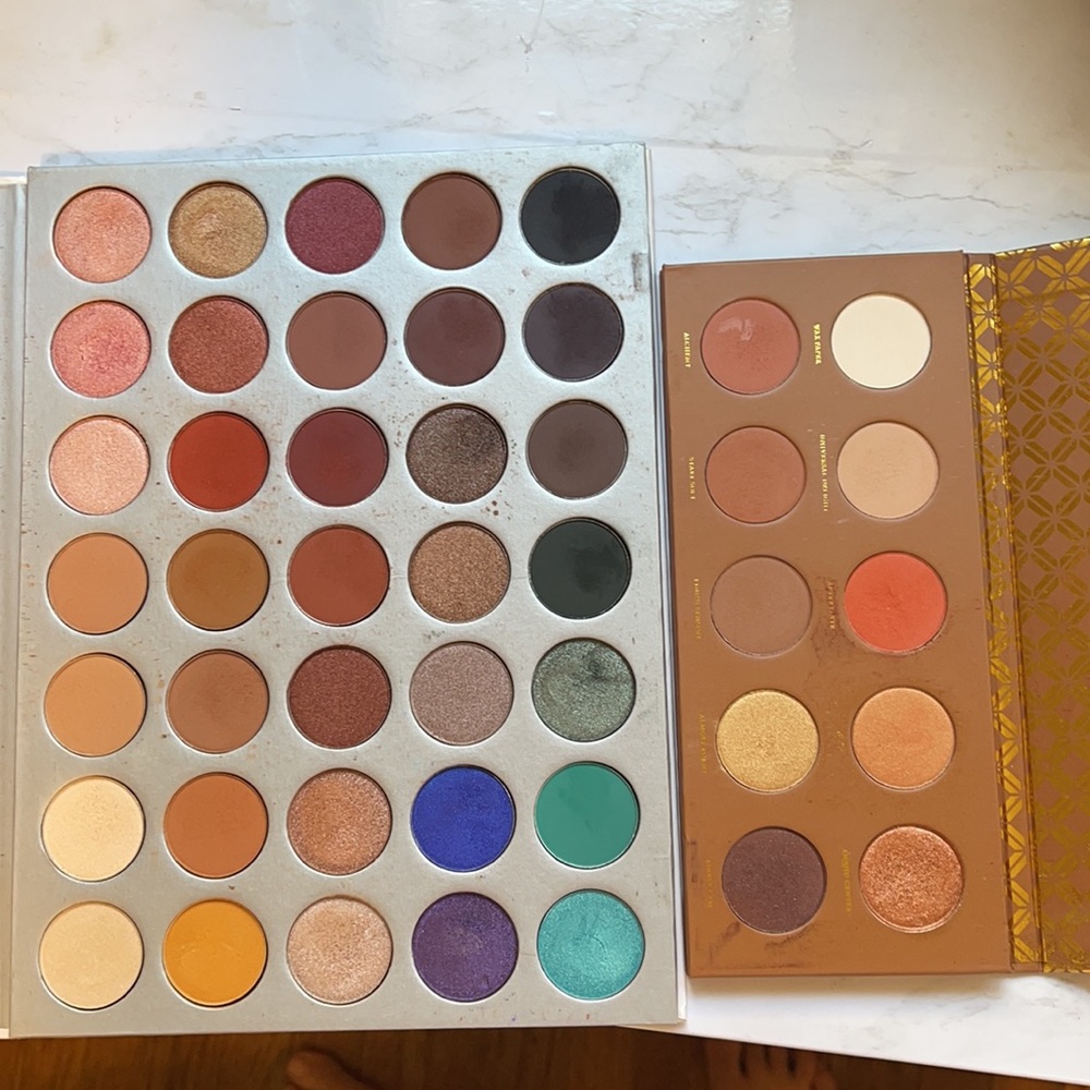Morphs jaclyn hill’s& zoeva eyeshadow set